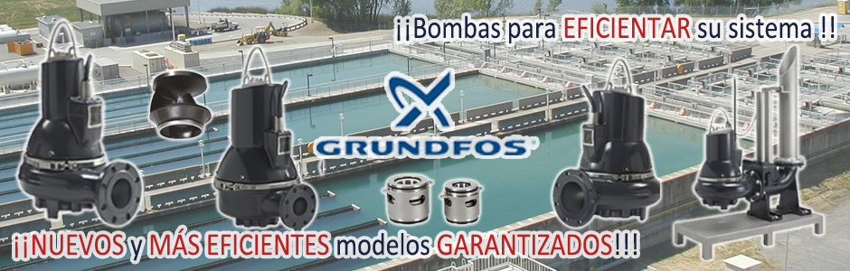 Bombas Aguas Negras Grundfos